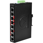 Switch: 8 x 10/100/1000BaseT(X) PoE+, -40 kuni 80&deg;C, mittemanageeritav, DIN, 48-55VDC
