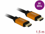 HDMI kaabel 1.5m, Ultra High Speed, 8K@60Hz, 5K@120Hz, 4K@240Hz, eARC, Dynamic HDR, Dolby Vision