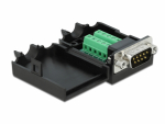 &Uuml;leminek Sub-D9 10pin (M) - Terminal Block 10pin +kest