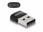 &Uuml;leminek USB-A 2.0 A (M) - C (F), must, 480Mps