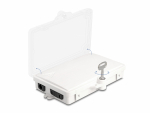 FO seinakarp 2 kiudu 8xSC simplex/LC duplex plastik IP65 lukuga