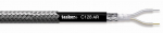 Mikrofonikaabel 2x0.35mm&sup2;, must, PVC, balanseeritud, soomustatud, OFC, 100m/rull