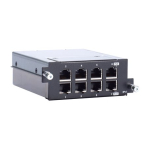Moodul RKS- seeria switchidele: 8 x 10/100BaseT(X) IEEE 802.3bt PoE