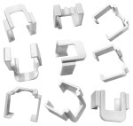 Murdumiskaitse RJ45 pistikule lisa -valge