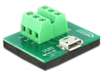 Micro USB (F) - Terminal Block 6pin