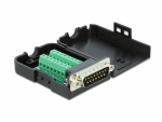 &Uuml;leminek Sub-D 15pin (M) - Terminal Block 16pin +kest