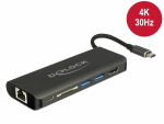 USB-C dock: 1xHDMI, 2xUSB 3.0, 1xUSB-C, 1x SD / SDHC / SDXC / MMC, 1xRJ45,sobib ka MAC&acute;ile, lisatoite v&otilde;imalus