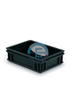 Antistaatiline transpordikast 400x300x55mm