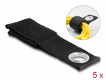 Takjapael 38mm x 260mm, heavy duty, silmusega, must, (5.tk)
