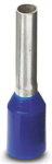 Juhtmeh&uuml;lss 0,34mm&sup2;, isoleeritud, t&uuml;rkiis, L=6,0mm