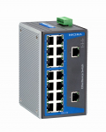 Switch: 16 x 10/100BaseT(X), -40 kuni 75&deg;C, mittemanageeritav DIN