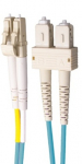 FO j&auml;tkukaabel multimode LC-SC duplex OM4 Aqua LSZH 2F 2.0mm ZDPX (Short Boot) 20.0m