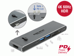 USB-C dock Mac&acute;ile: 2xUSB-C (Thunderbolt), 1xHDMI, 2xUSB 3.2, 1xSD, 1xMicroSD