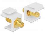 Keystone moodul: RP-SMA F / F, 50 Ohm