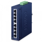 Switch: 8 x 10/100T(X), -40 kuni 75&deg;C, mittemanageeritav, DIN