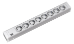 Toitepaneel 8 x Schuko r&auml;ckitav 2.0m 1U hall