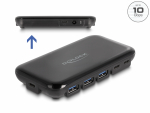 USB-C hub: 4x USB 3.2 - A, 3x USB-C, lisatoitega, must