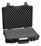 Kohver 457x366x118mm, veekindel, must, vahuga, IP67, 2.6kg