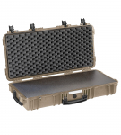 Kohver 846x427x167mm, veekindel, liivakarva, vahuga, IP67, 6.4kg