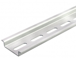 DIN liist, 2000 x 35 x 7.5mm, perforeeritud