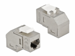 J&auml;tkupesa RJ45 Cat6a varjestatud nurgaga keystone