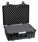 Kohver 457x366x183mm, veekindel, must, vahuga, IP67, 3.2kg