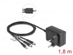 Toiteplokk plug-in 10W 5.0V 2.0A, 3.5 x 1.35mm, 5.5 x 2.1mm, 5.5 x 2.5mm