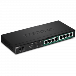 PoE Switch: 8 x 10/100/1000Mbps PoE+, kuni 30W pordi kohta, 65W