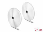 Takjapael rullis 20mm x 25.0m heavy duty, valge