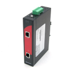 PoE injector: 10/100/1000BaseT(X), -40&deg; kuni 75&deg;C