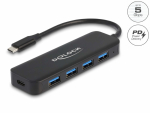 USB-C hub: 4x USB 3.2-A, 1x USB-C, PD 85W, must
