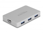 USB-C hub: 4x USB-C, 3x USB 3.1 - A, PD 82W, hall