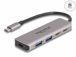 USB-C hub: 2x USB-C, 2x USB-A, 5Gbps, hall