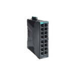 Switch: 16 x 10/100/1000BaseT(X), -40 kuni 75&deg;C, manageeritav, dual 12/24/48 VDC