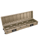 Rotovormitud kast 1820x470x295mm, veekindel, liivakarva, ratastega, 27kg