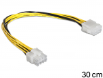 Pikenduskaabel EPS 8pin (M) - EPS 8pin (F), 0.30m