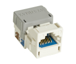 Modularpesa RJ45 Cat6a varjestamata valge