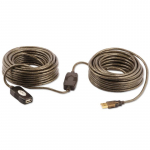 USB 2.0 pikenduskaabel (v&otilde;imendiga) 20.0m, Active (kuni 2 kaablit v&otilde;ib kokku panna)