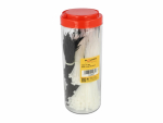 Kaablisidemed 100 - 200 x 2.5 - 4.8mm, mustad/valged (500tk)