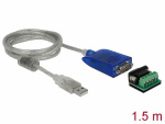 Konverter USB > RS-422/485 DB9 surge protection 600 W -40 kuni 85 &deg;C