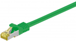 V&otilde;rgukaabel CAT6A S/FTP 15.0m, roheline, 500 MHz, PiMF, LSZH, CU, CAT 7 kaablist