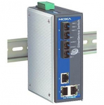 Switch: 3 x 10/100BaseT(X), 2 x 100BaseFX multi-mode SC, -40&nbsp;kuni&nbsp;75&deg;C