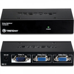 VGA splitter, 2 porti, kaskadeeritav kuni 3 taset