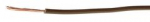 Montaažijuhe 0.75mm&sup2;, pruun 500V PVC &oslash;2,10mm, Cu, 100m/rull