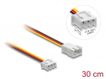 Pikenduskaabel 3 pin (M) - 3 pin (F) , JST, 22 AWG, konnektori pikkus 7mm, 0.7m