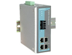 Switch: 4 x 10/100BaseT(X), 1 x 100BaseFX multi-mode SC, -40 kuni 75&deg;C, mittemanageeritav DIN