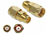 &Uuml;leminek RP-SMA pistik - RP-SMA pesa, 10 GHz, kullatud