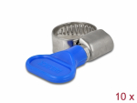 Toruklamber 10 - 16mm, sinise liblikaga, (10tk)