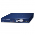 Switch: 4 x 10/100/1000Mbps PoE+, 4 x 2.5Gbps PoE+, 2 x SFP+, 1 x RJ-45 console, Stackable, Layer 3