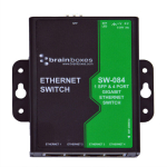 Switch: 1 x SFP, 4 x 10/100/1000BaseT(X), -10&ordm;C kuni +60&ordm;C, 5 VDC - 30 VDC